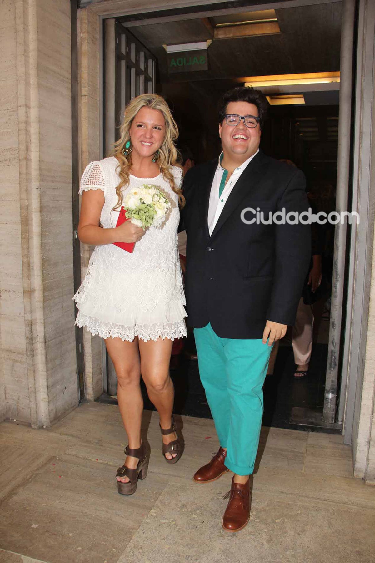 Darío Barassi se casó con su novia Lucia (Foto: Movilpress)