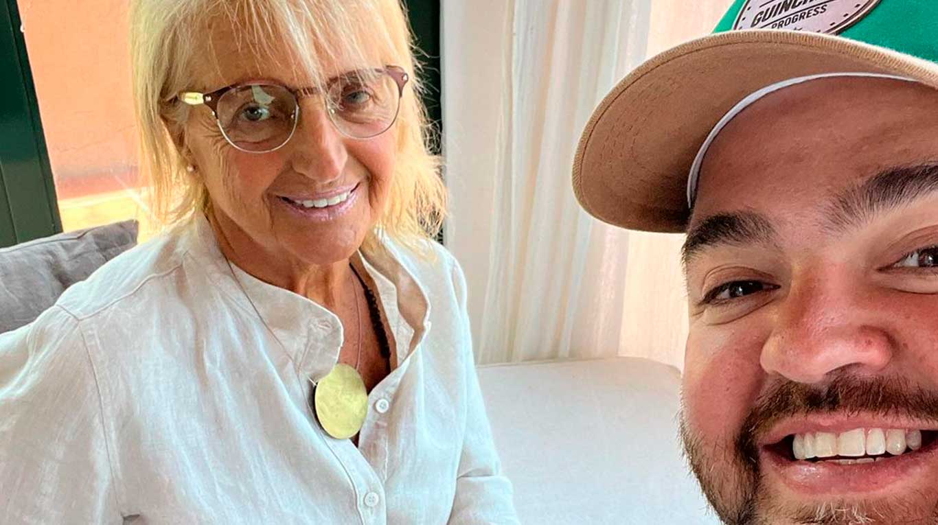 Dario Barassi y su mamá Laura (Foto: Instagram @dariobarassi)