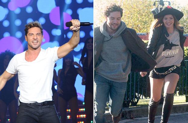 David Bisbal habló de su relación con la China Suárez. (Fotos: Prensa Ideas del Sur y Web)