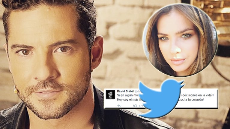 David Bisbal y un sugestivo tweet en medio del escándalo de la China Suárez, Pampita y Vicuña: su aclaración