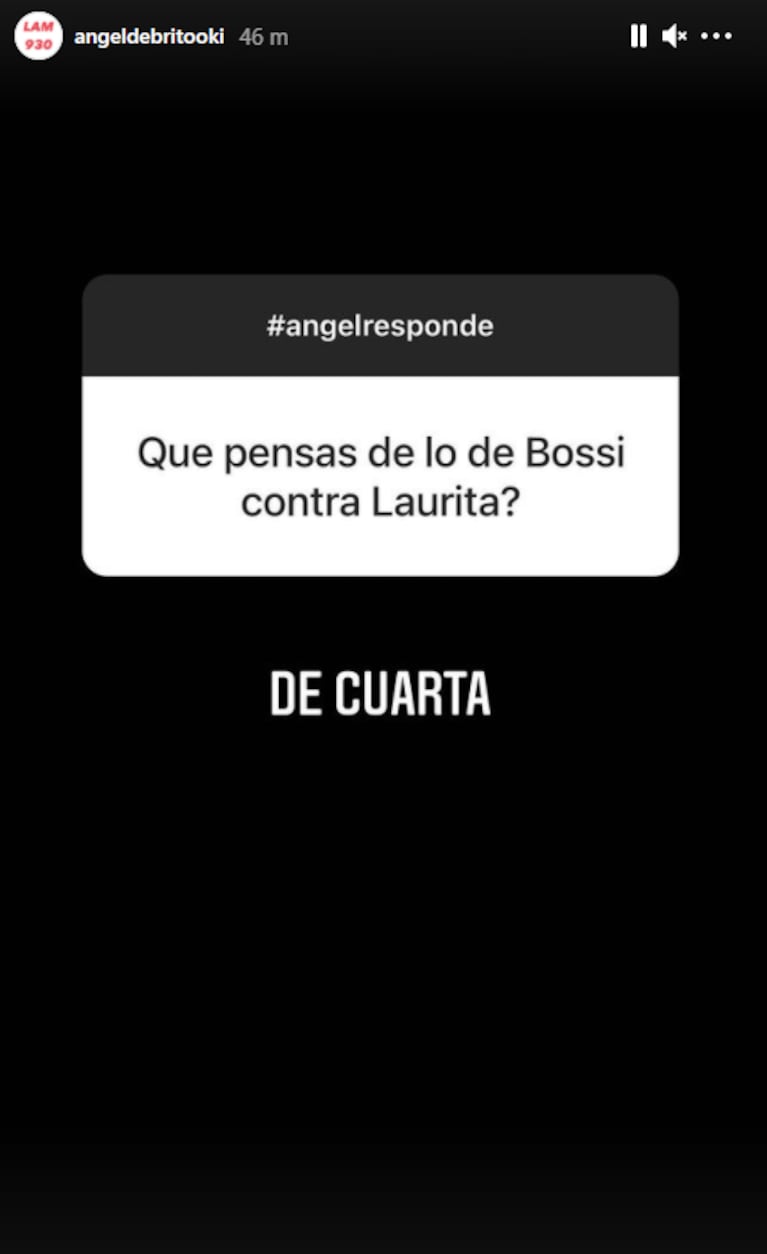 De Brito, implacable contra Martín Bossi, salió a bancar a Laurita Fernández por su polémica: "De cuarta"