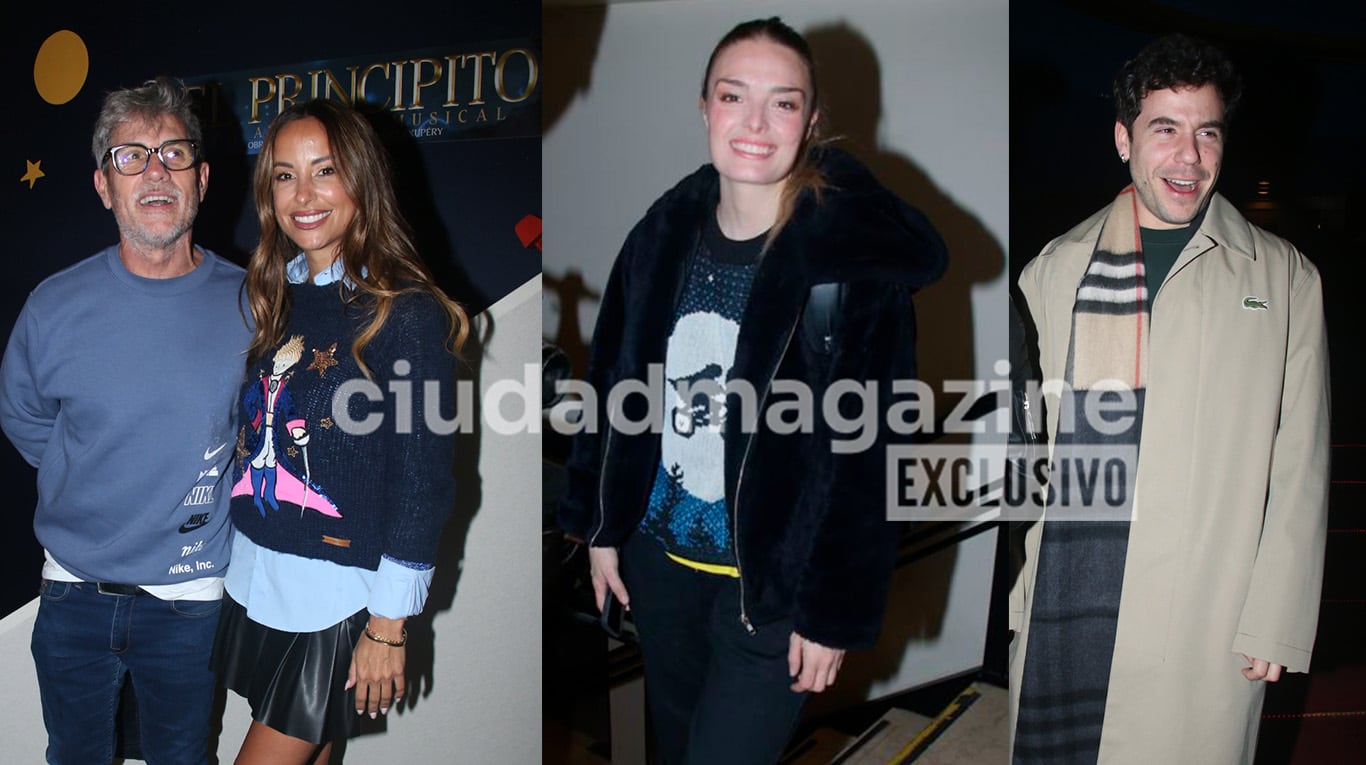 De Lourdes Sánchez a Fer Dente y Flor Otero: las fotos de los famosos en el estreno de El Principito