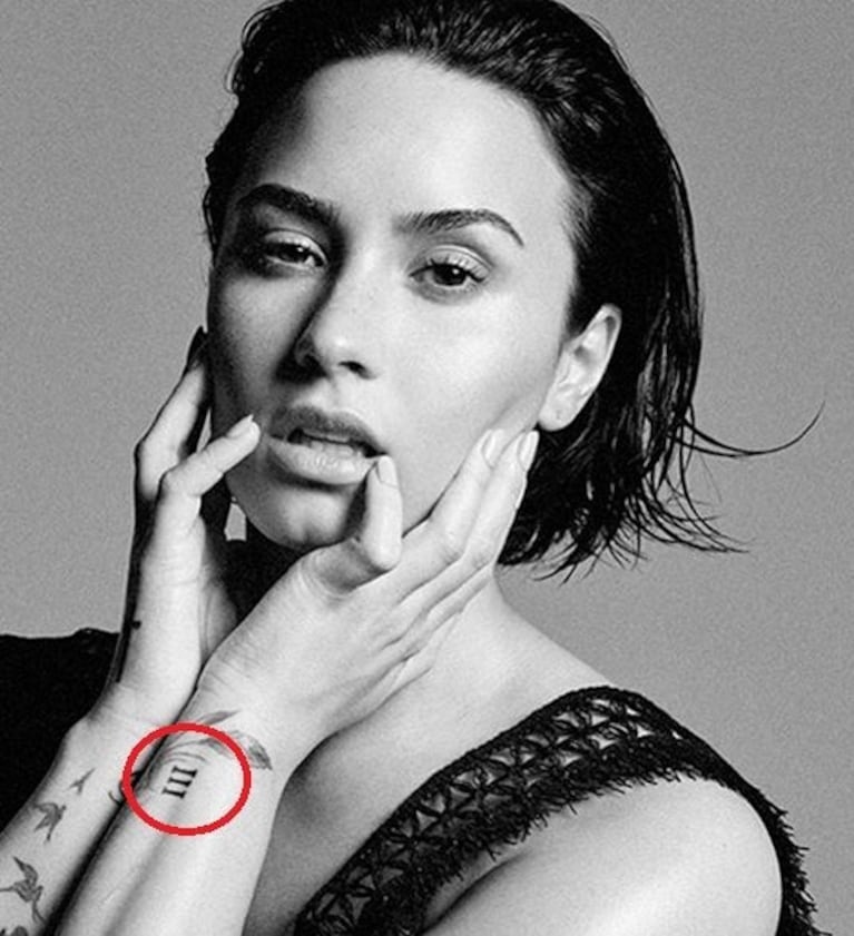 Demi Lovato es amante de los tatuajes: mirá sus significados