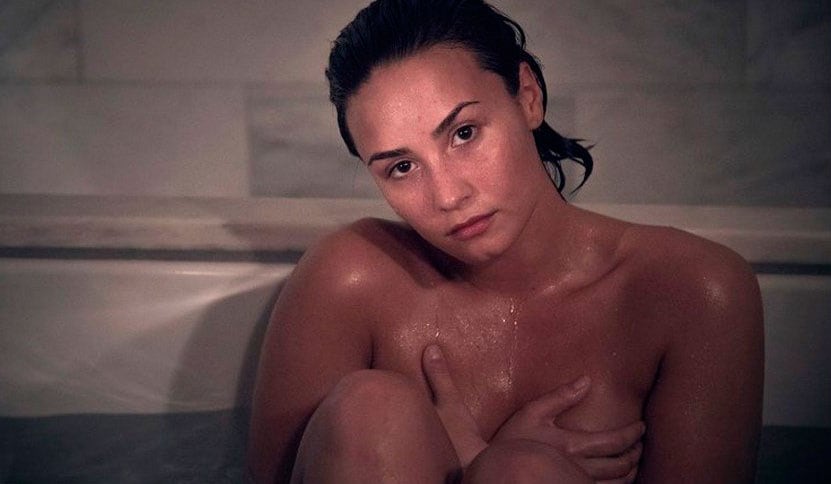 Demi Lovato y sus sensuales fotos hot desnuda. Foto: Vanity Fair