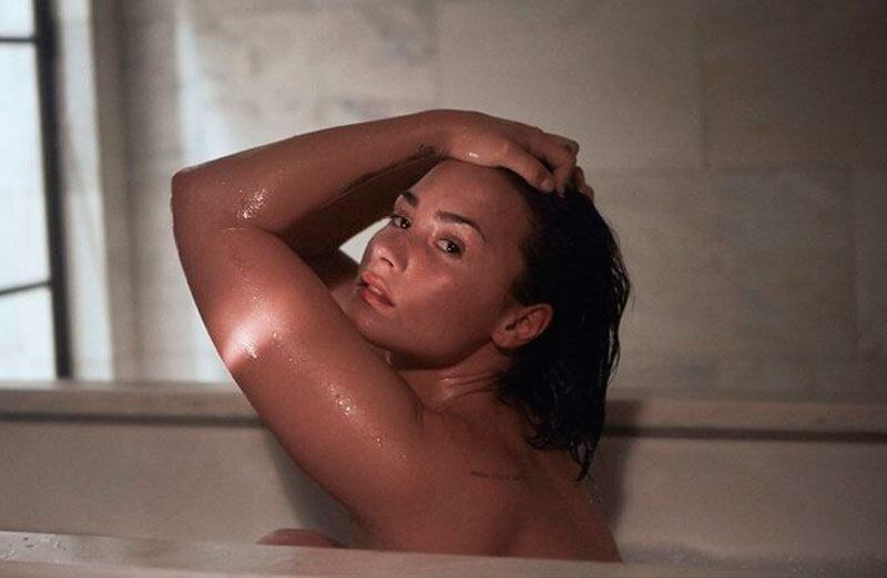 Demi Lovato y sus sensuales fotos hot desnuda. Foto: Vanity Fair