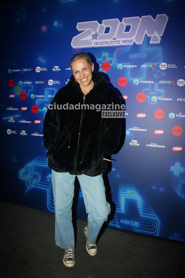 Denise Dumas en el estreno de Zoom, Acércate Más (Foto: Movilpress).