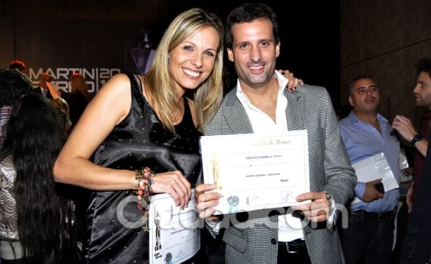 Denise Dumas y José María Listorti, ternados como mejores conductores.  (Foto: Jennifer Rubio)