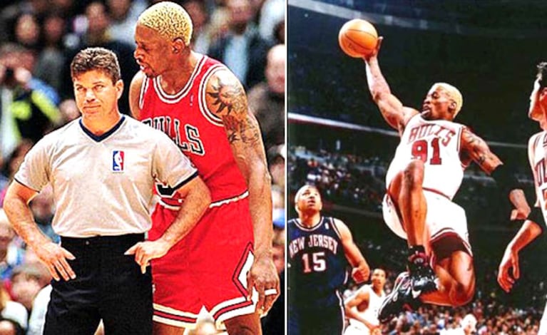 ¿Dennis Rodman a Bailando 2012? (Fotos: Web)