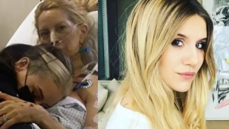 Desgarrador mensaje de Mica Tinelli a su mamá por su delicado estado de salud.