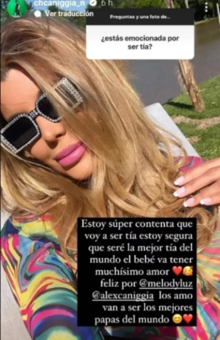 Desgarradora confesión de Chalotte Caniggia sobre por qué perdió contacto con sus padres