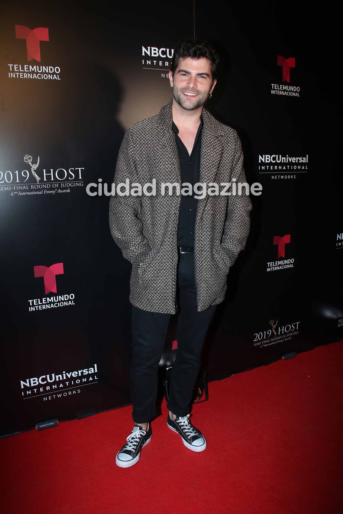 Diego Domínguez, en la Gala de votación de los Emmy Internacionales (Foto: Movilpress)