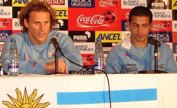 Diego Forlán habló en conferencia de prensa. (Foto: Web).