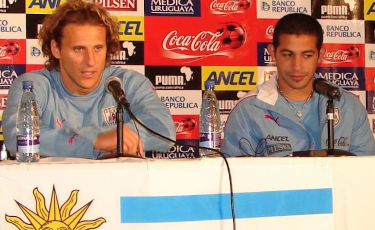 Diego Forlán habló en conferencia de prensa. (Foto: Web).