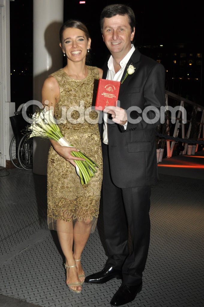 Diego Korol y Romina Ricle, felices. (Foto: Jennifer Rubio-Ciudad.com)