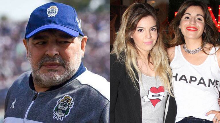 Diego Maradona, Dalma Maradona, Gianinna Maradona