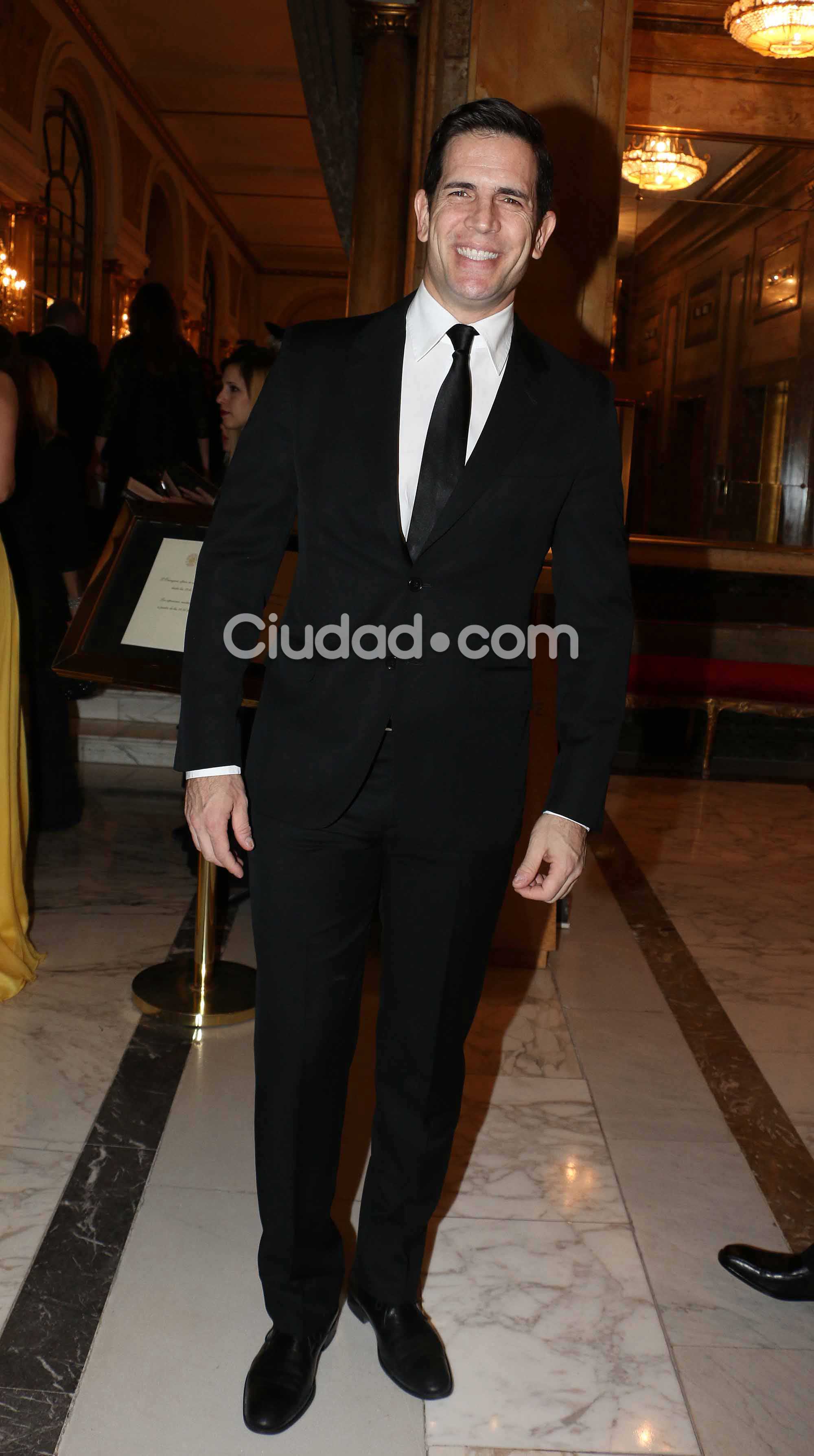 Diego Ramos, en la gala de la Casa del teatro. (Foto: Movilpress)