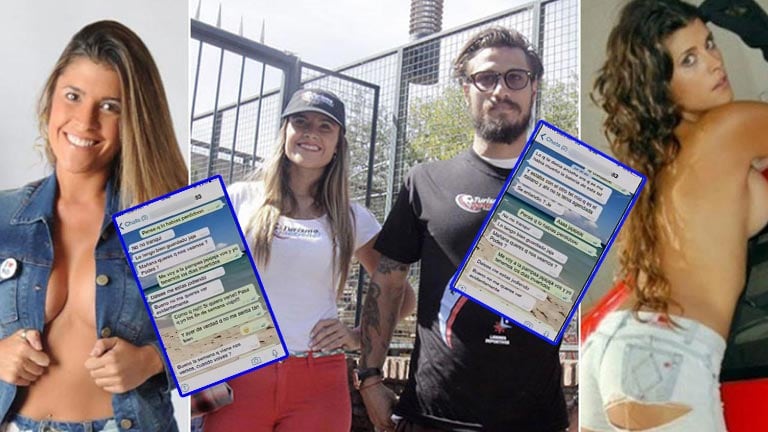 Difunden supuesto chat de WhatsApp entre Daniel Osvaldo y Florencia Zaccanti