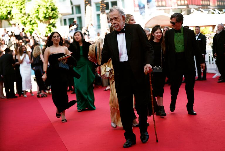 Director Francis Ford Coppola walks on the red carpet during arrivals for the screening of the film "Megalopolis" in competition at the 77th Cannes Film Festival in Cannes, France, May 16, 2024. REUTERS/Stephane Mahe