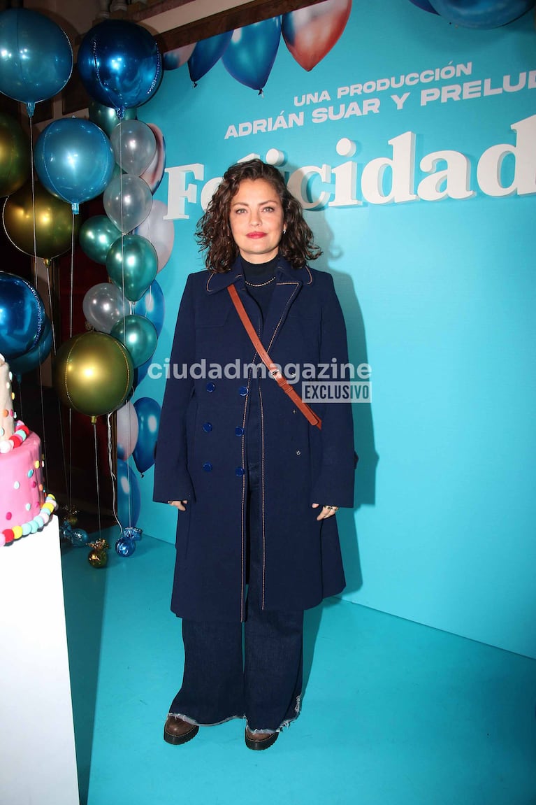 Dolores Fonzi en el teatro (Foto: Movilpress).