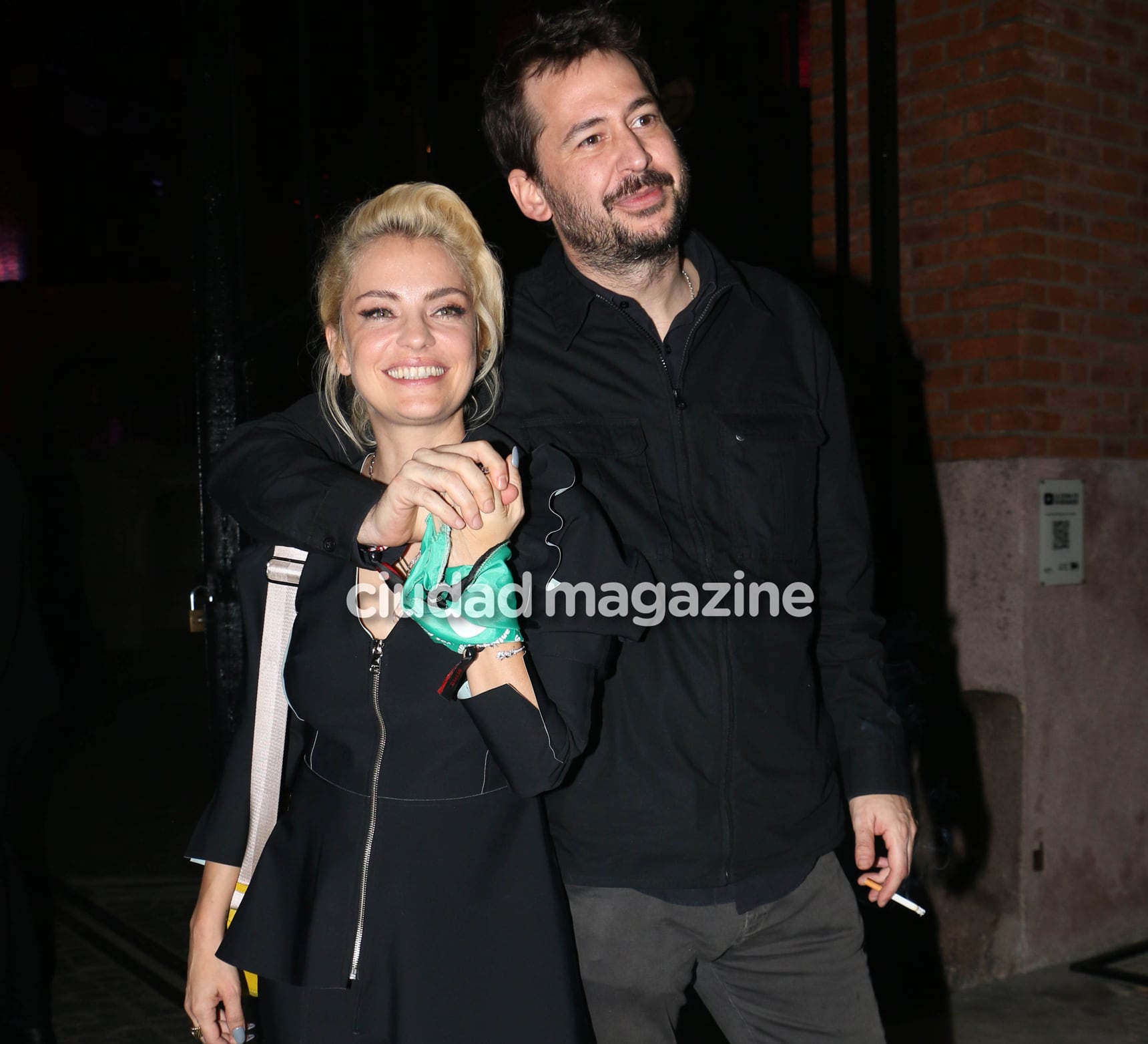 Dolores Fonzi y Santiago Mitre en la presentación de Puerta 7, la ficción de Polka para Netflix. (Foto: Movilpress) en la presentación de Puerta 7, la ficción de Polka para Netflix. (Foto: Movilpress)