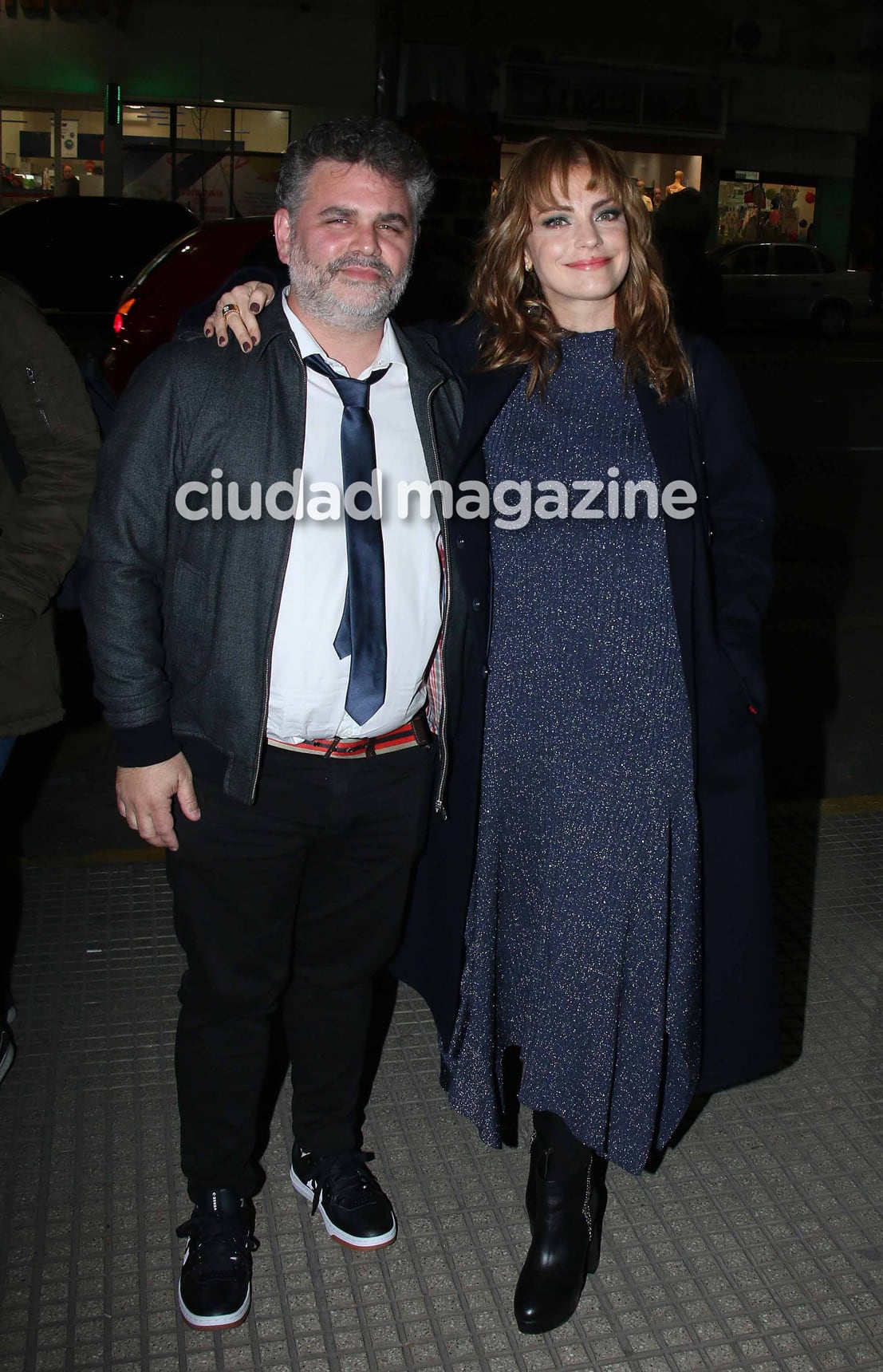 Dolores Fonzi y Sebastián de Cara en la avant premiere de Claudia (Foto: Movilpress)