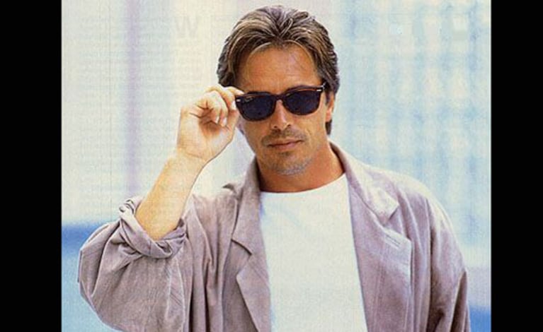 Don Johnson en tiempos de División Miami. Galán sin fronteras. (Foto: Web)