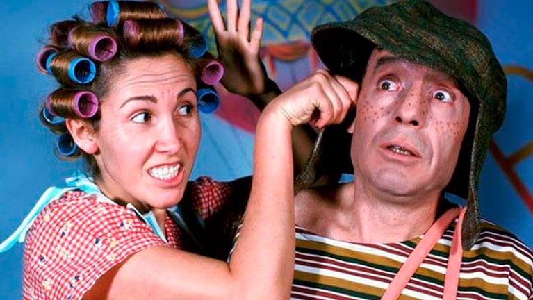 Doña Florinda y El Chavo.