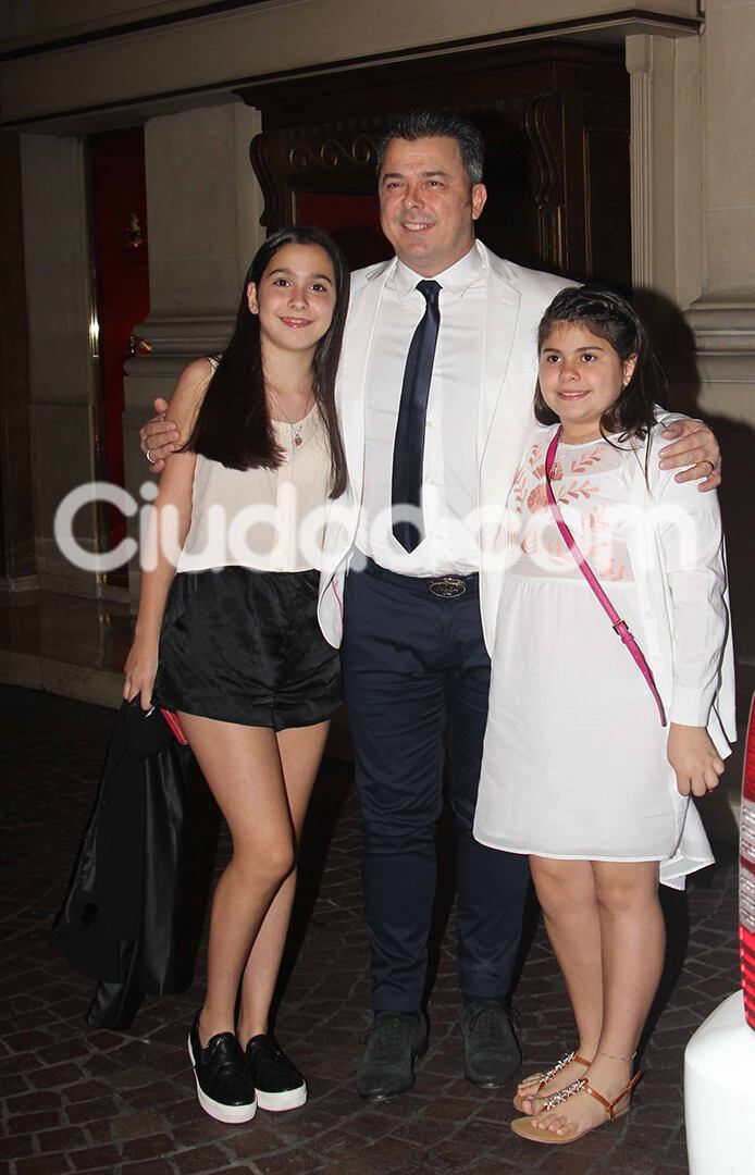 Donato Di Santis, en familia. (Foto: Movilpress)