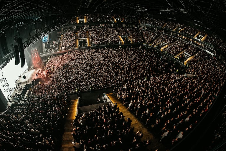 Duki en el Movistar Arena. Foto: prensa