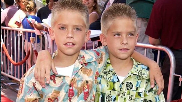 Dylan y Cole Sprouse en su más tierna infancia