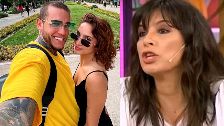 Edith Hermida apuntó contra Alex Caniggia por sus dichos sobre su noviazgo con Melody Luz.