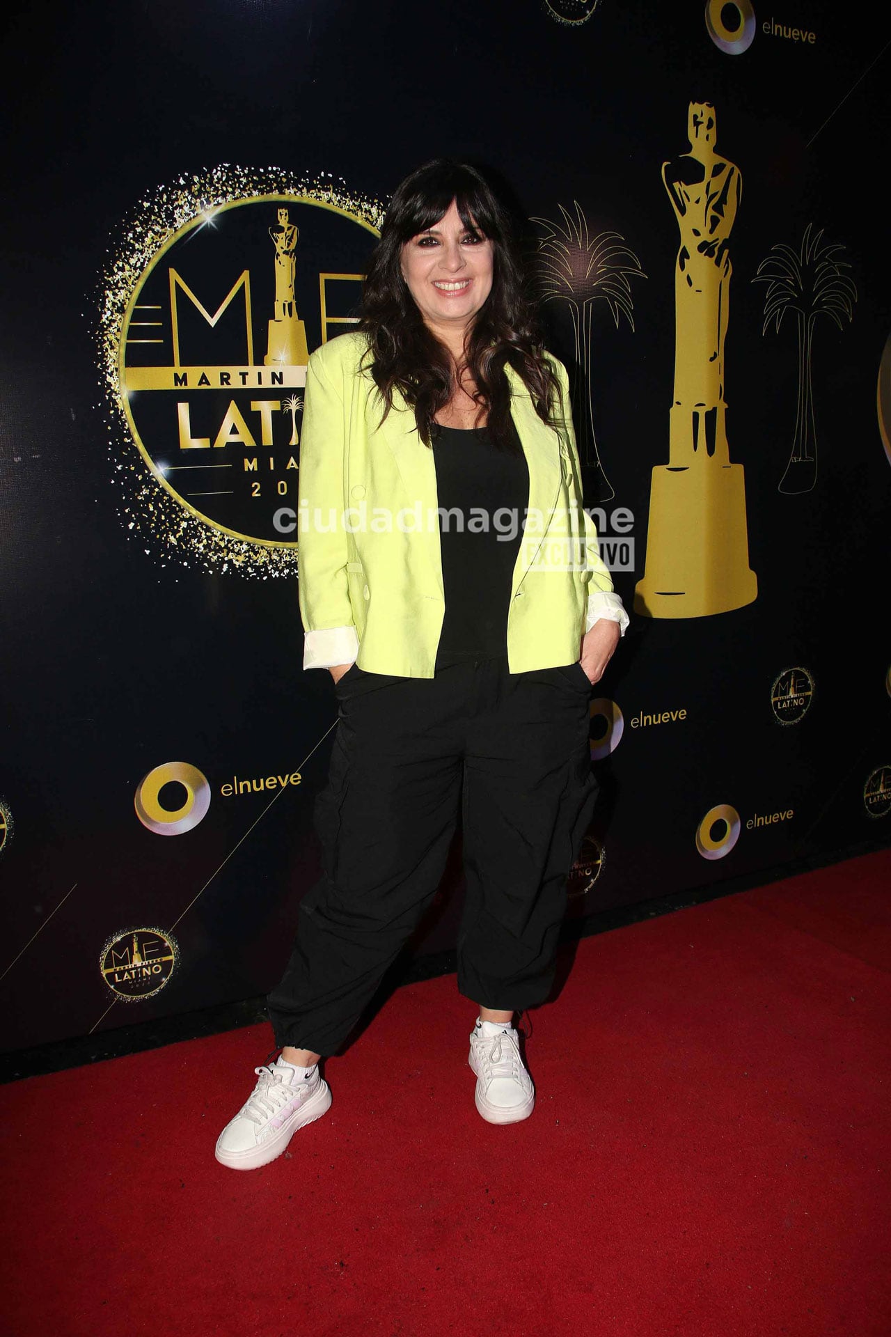 Edith Hermida en el lanzamiento de los premios Martín Fierro Latino 2024. (Foto: Movilpress)