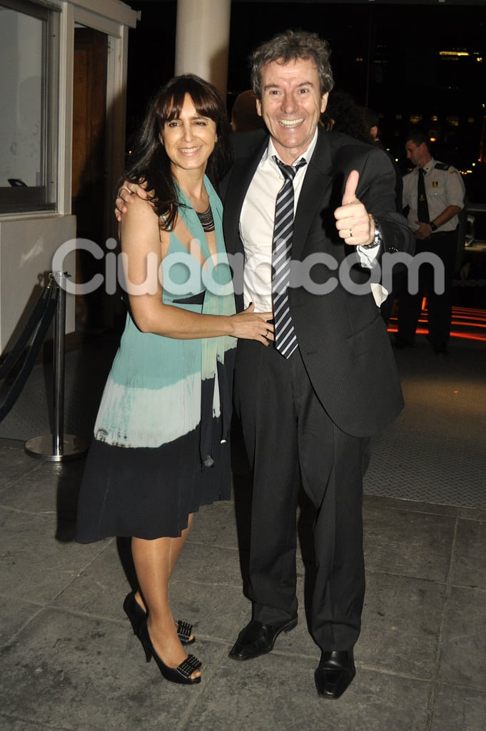 El actor Rodolfo Samsó y su mujer. (Foto: Jennifer Rubio-Ciudad.com)