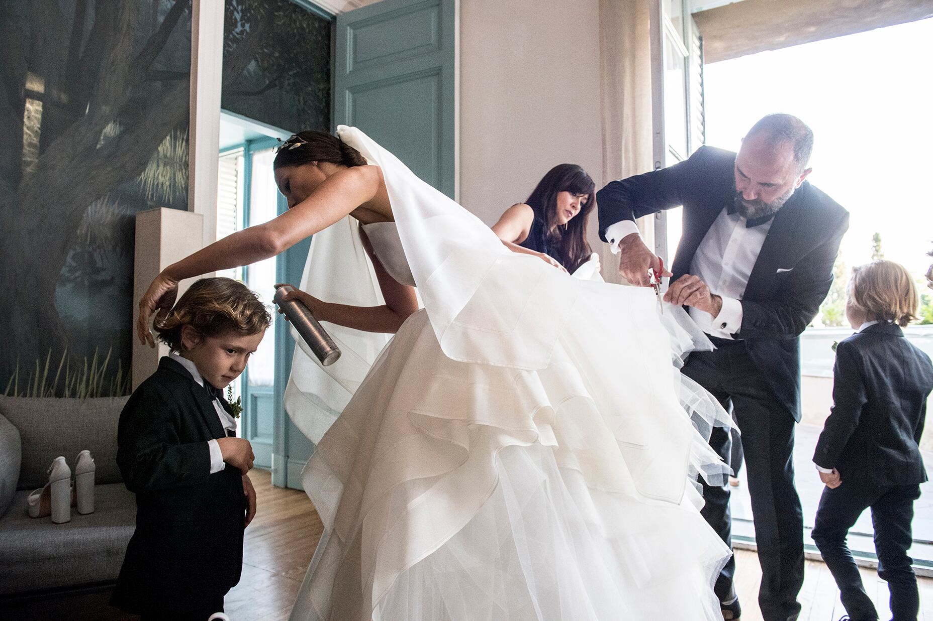 El álbum con las fotos oficiales del casamiento de Pampita con Roberto García Moritán. 