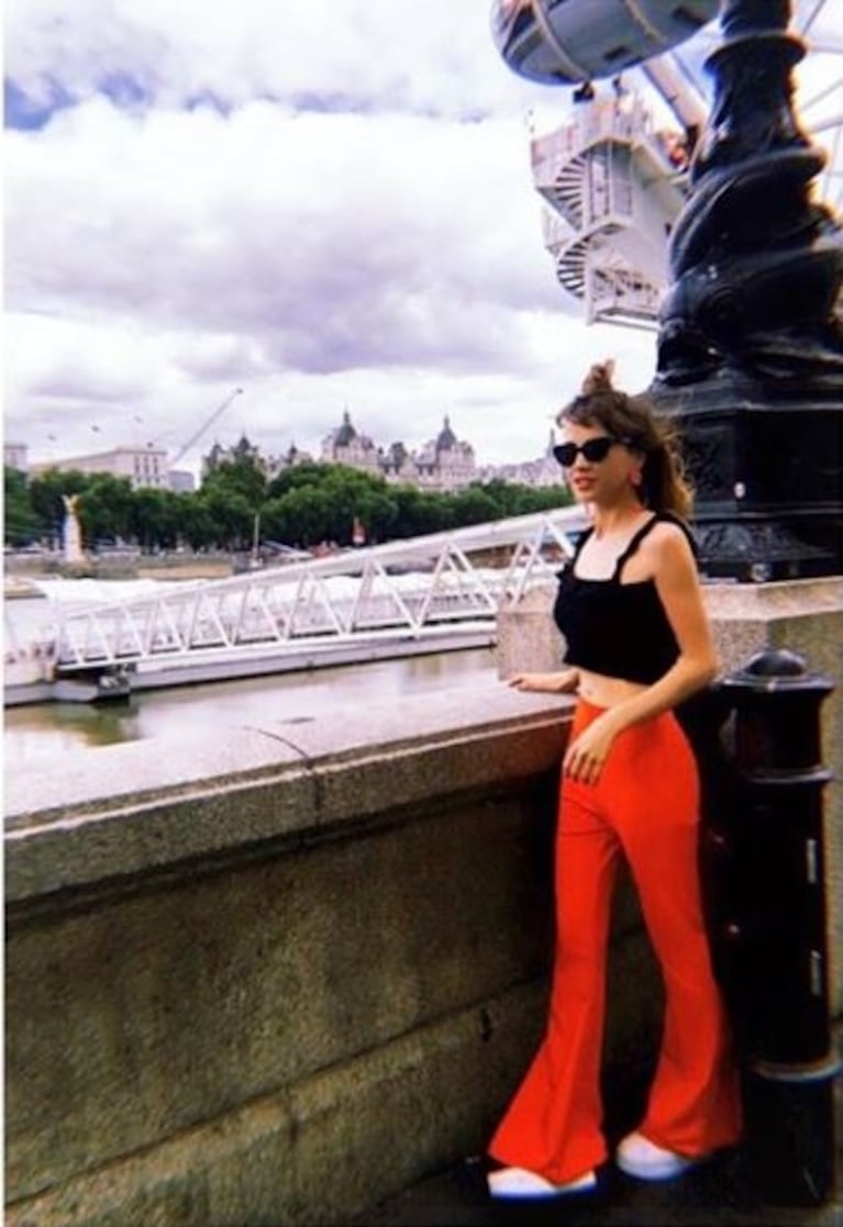 El álbum de fotos de las vacaciones de Celeste Cid junto a sus hijos en Ámsterdam y Londres 