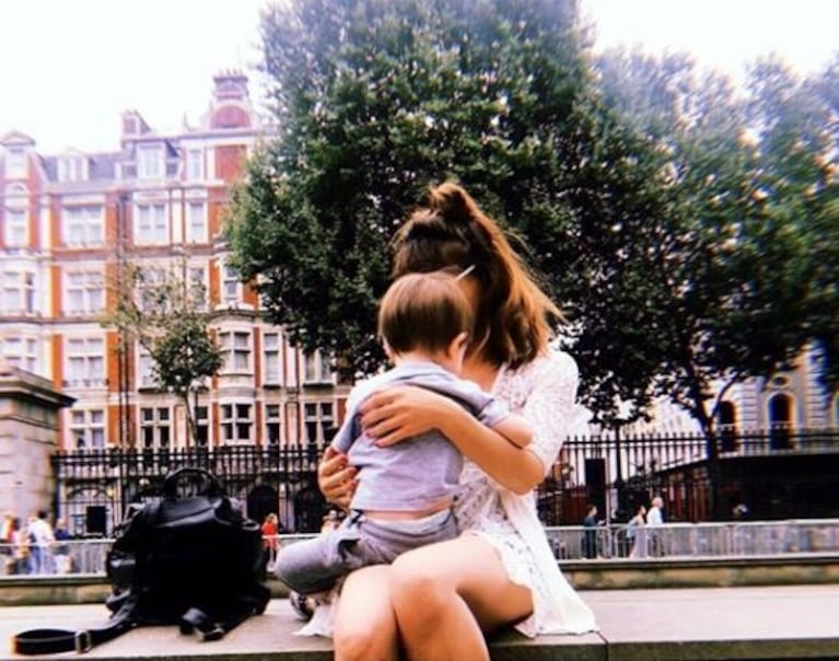 El álbum de fotos de las vacaciones de Celeste Cid junto a sus hijos en Ámsterdam y Londres 