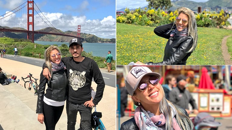 El álbum de viaje de Virginia Gallardo junto a su novio en California (Foto: Instagram)