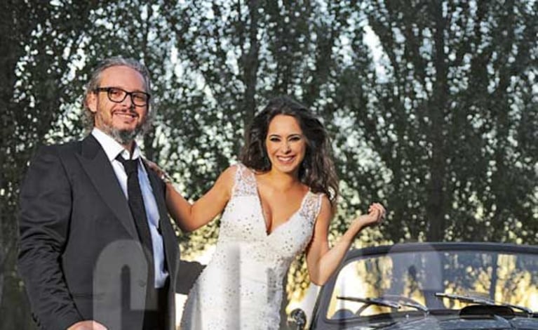 El álbum íntimo de la boda de Victoria Vanucci y Matías Garfunkel. (Foto: Revista Caras)