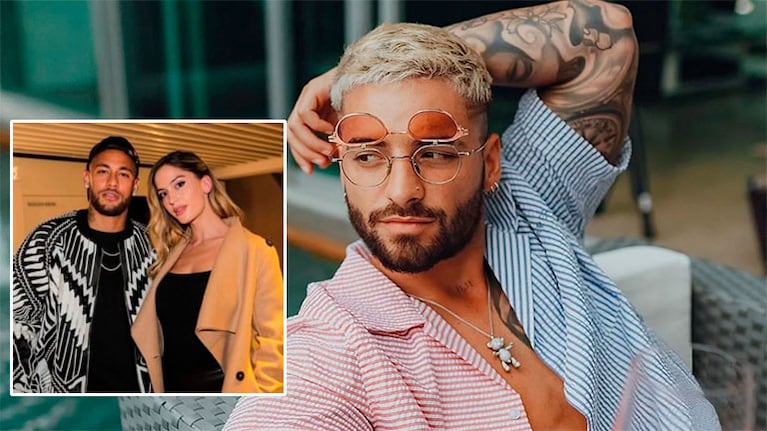 El alocado y provocador festejo de Neymar ¿que provocó que Maluma decidiera cerrar su cuenta de Instagram?