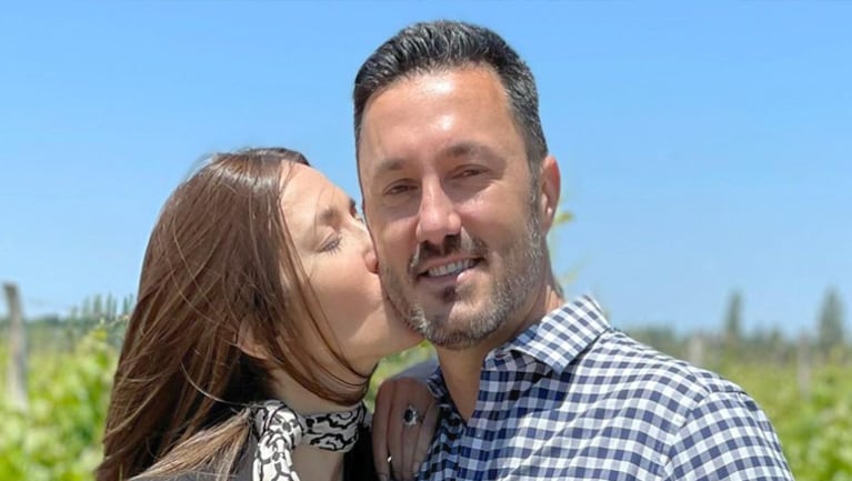 El apasionado posteo que Cristina Pérez le dedicó a su novio, Luis Petri.