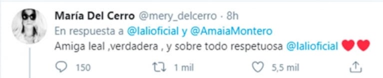 El apoyo de los ex Casi Ángeles a Lali Espósito en medio del escándalo con Amaia Montero