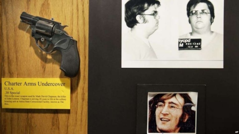 El arma con la que Mark David Chapman mató a John Lennon