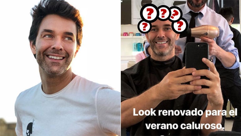 El cambio de look de Mariano Martínez: Renovado para el verano caluroso