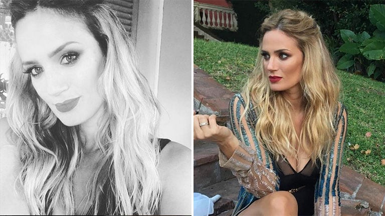 El cambio de look de Paula Chaves. (Foto: Instagram)