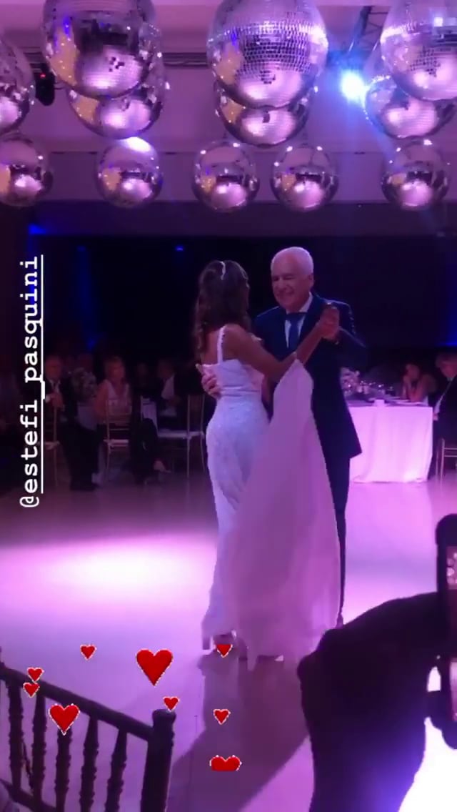 El casamiento de Alberto Cormillot con Estefanía Pasquini, tras un año y medio de fulminante amor