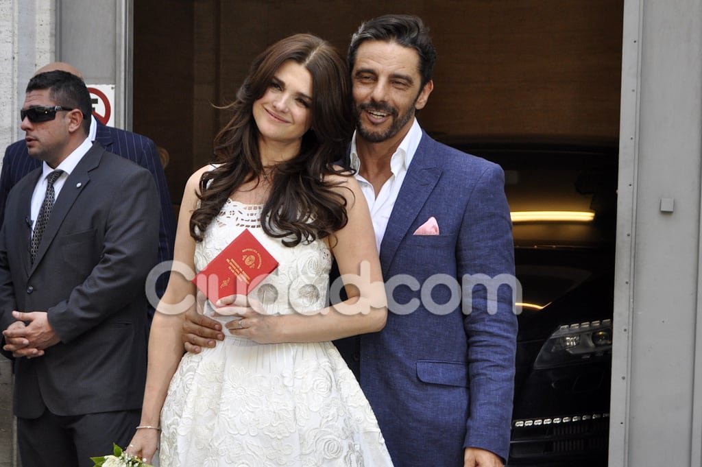 El casamiento de Araceli González y Fabián Mazzei. (Foto: Jennifer Rubio - Ciudad.com)