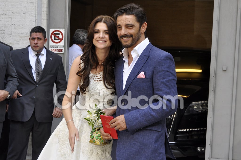 El casamiento de Araceli González y Fabián Mazzei. (Foto: Jennifer Rubio - Ciudad.com)