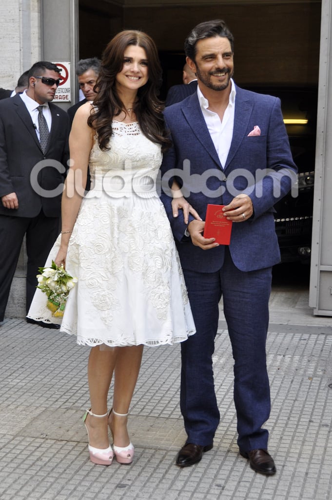 El casamiento de Araceli González y Fabián Mazzei. (Foto: Jennifer Rubio - Ciudad.com)