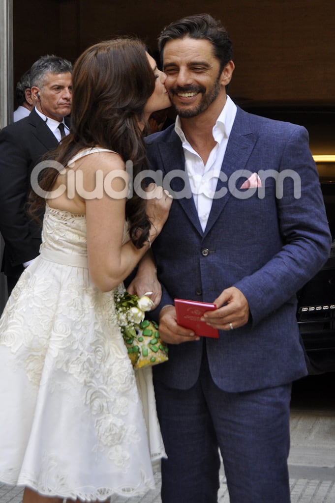 El casamiento de Araceli González y Fabián Mazzei. (Foto: Jennifer Rubio - Ciudad.com)