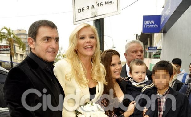 El casamiento de Nazarena Vélez con Fabián Rodríguez. (Foto: Jennifer Rubio - Ciudad.com)